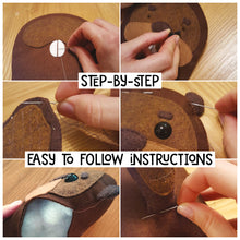 Load image into Gallery viewer, Beaver - Sew Your Own Felt Kit - Oddly Wild