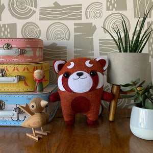 Red Panda - Sew Your Own Felt Kit - Oddly Wild