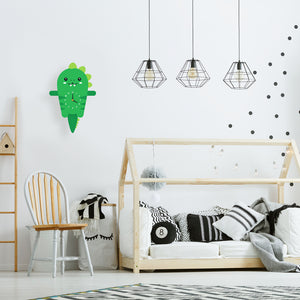 Dinosaur Wall Clock with pendulum tail - Oddly Wild