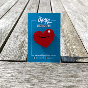Heart Pin - Oddly Wild