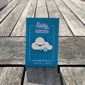 Cute Cloud and Snow Pin