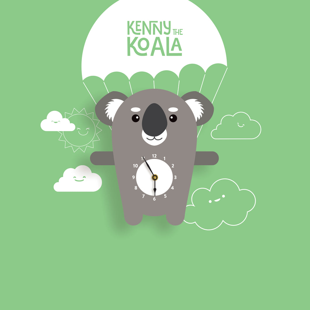 Koala Wall Clock - Oddly Wild