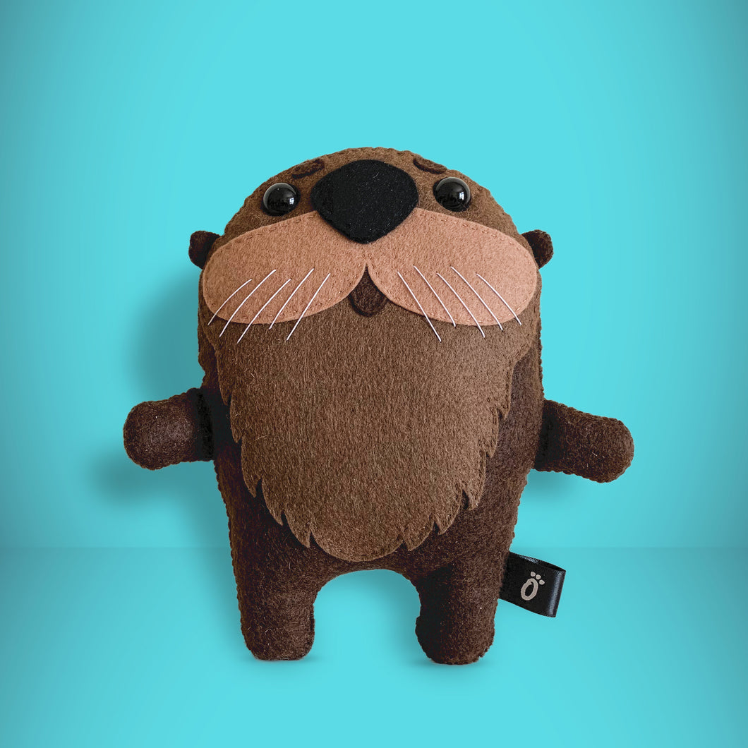 Otter - Sew Your Own Felt Kit - Oddly Wild