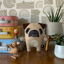 Load image into Gallery viewer, Pug - Sew Your Own Felt Kit - Oddly Wild