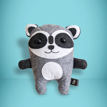 Load image into Gallery viewer, Raccoon - Sew Your Own Felt Kit - Oddly Wild