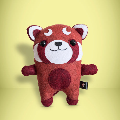 Red Panda - Sew Your Own Felt Kit - Oddly Wild