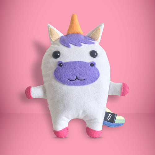 Unicorn - Sew Your Own Felt Kit - Oddly Wild